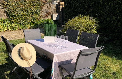 Courtoisville-Sillon-Moka Casa | Saint-Malo: house 5 minutes from the beach with jacuzzi, shops nearby