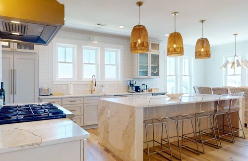 North Carolina Coast Casa | Salt House - Luxury Vacation Home with Private Pool, Elevator, & Much More!