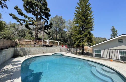 Sierra Madre Casa | Salt Water Pool Over Look Mountain View