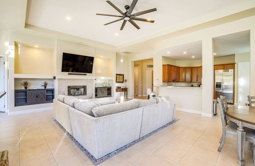 Rancho Mirage Casa | Saltwater Pool & Hot Tub at Mission Hills Home!