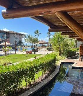 Porto de Galinhas Complejo | SAMOA POLINÉSIA BEACH RESORT MURO ALTO Apto Térreo