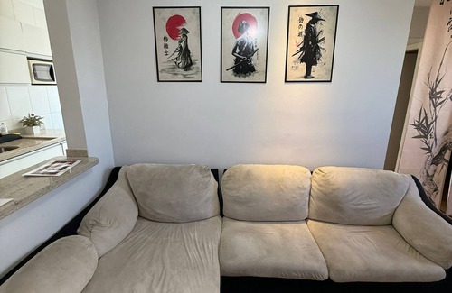 Amambai Apartamento | Samurai sword apartment: Oriental decoration