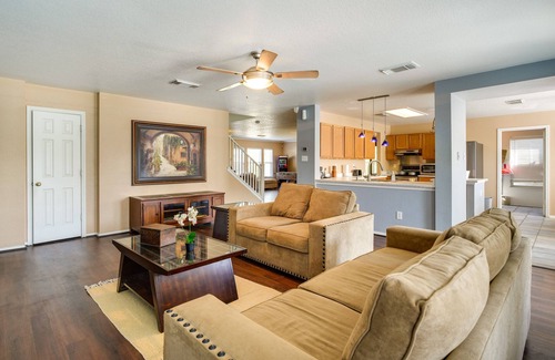 San Antonio Casa | San Antonio Home w/ Private Hot Tub + Pool!