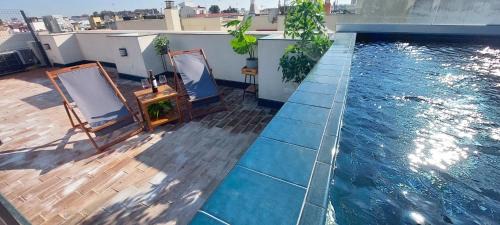 San Julian Apartamento | San Luis Downtown & Pool Apartment