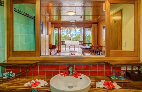 Tapere of Rutaki Complejo | Sanctuary Rarotonga-On the beach - Adults Only