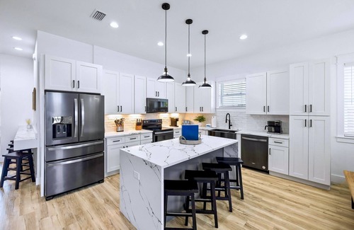 Frangista Beach Casa | Sandbar: Private beach steps away, Heated pool & hot tub, Golf cart, Game room