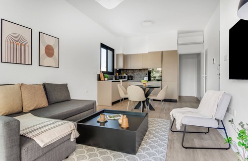 Limassol Apartamento | Sanders Crystal 1 - Bonito apartamento de 1 dormitorio con piscina compartida