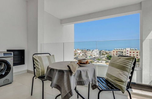 Agios Athanasios Apartamento | Sanders Elgio - Adorable estudio con balcón