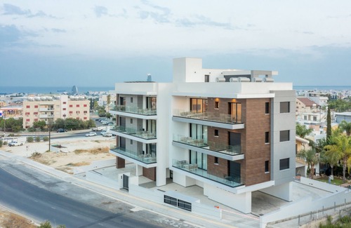 Agios Athanasios Apartamento | Sanders Elgio - Adorable estudio con balcón