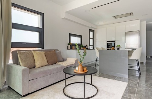 Agios Athanasios Apartamento | Sanders Evolution 2 - Piso con 2 hab y balcón