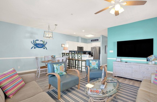 Tybee Island Condominio | Sandy Feet Retreat 2bd/2ba Condo 500ft from Beach