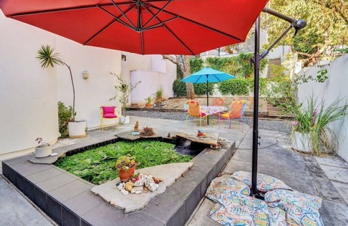 Santa Monica Canyon Casa | Santa Monica Canyon Views Balconies Walk 2 Beach Home Theater