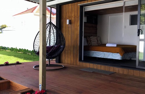 Penrose Apartamento | Santos Tiny House: Cozy Retreat under Auckland's Stars!