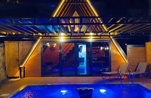 Sapanca Casa | Sapanca Dibektaş 2+1 Heated Private Pool - Lake View - 5 Person Bungalow