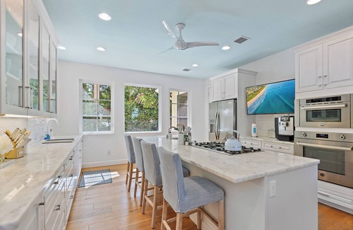 Indian Beach Sapphire Shores Casa | Sapphire Shores | Luxury Pool, 2 Fireplaces, Game Room + 2 Bars!