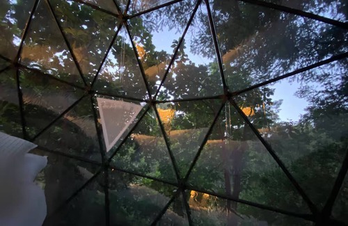 Saratoga Alquiler De RV | Saratoga Redwood Dome Tents