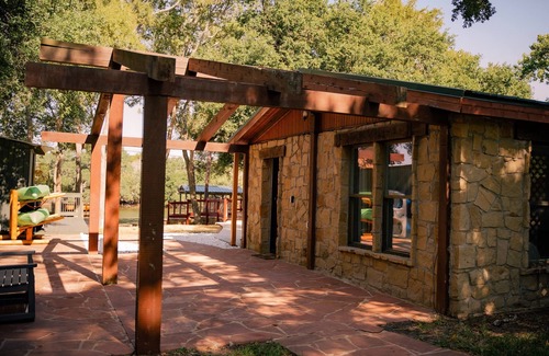Cedar Lane Casa | SARGENT, TX Spacious, Creekfront Home, Amazing Outdoor Space & 2 Fishing Piers.