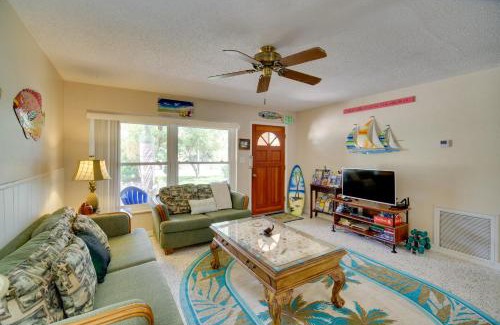 Sea Park Homes Casa | Satellite Beach Sunshine House with Hot Tub!
