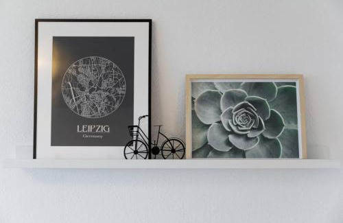 Nordost Apartamento | Sauber und modern, Netflix, Wifi, Leipzig Flair, Küche