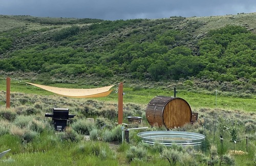Villa Grove Casa | "Scarlet Trumpet" - Yurts at Poncha Pass. Nestled away in Sangre Rockies.
