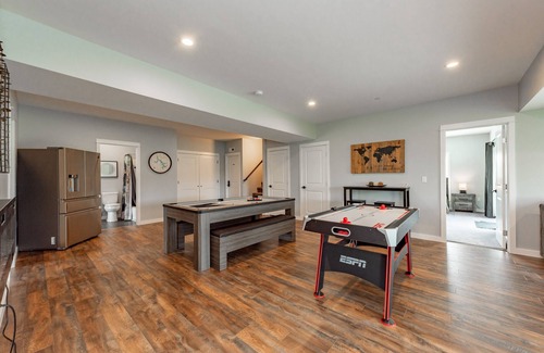 Waterfront Greens Casa | Peaceful Retreat: Lakefront, Dogs Welcome, Hot Tub, Fireplace!