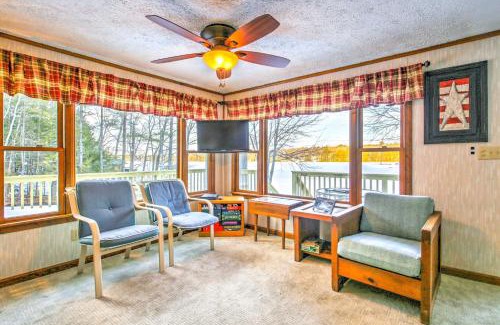 Lyman Casa | Scenic Lyman Home on Swan Pond with Wraparound Deck!