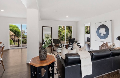 Country Club Cabaña | Scenic Ocean View Guesthouse w/ Rooftop Deck & Canyon Views Near Country Club