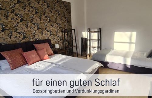 Brandenburg an der Havel Apartamento | Schöne, ruhige Stadtwohnung, Küche, SmartTV, 1-5 Pers