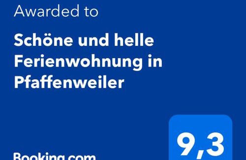 Villingen-Schwenningen Apartamento | Schöne und helle Ferienwohnung in Pfaffenweiler
