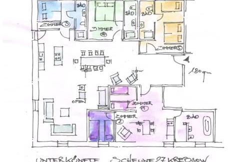 Krebsow Apartamento | Scheune 27 Krebsow