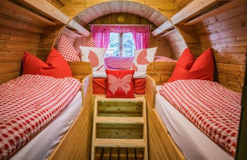 Innertkirchen Casa | Schlafen im Fass - Schlaffass - Abenteuer - Romantik - Haslifass