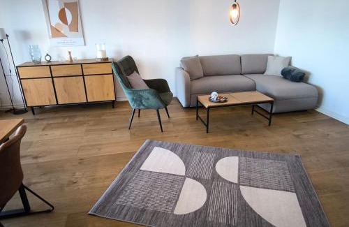 Schleswig Apartamento | Schleizauber Ferienwohnung mit Wasserblick und einer großzügigen Terrasse
