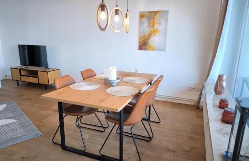 Schleswig Apartamento | Schleizauber Ferienwohnung mit Wasserblick und einer großzügigen Terrasse