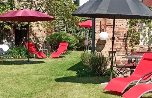 Rheinsberg Apartamento | SchlossparkFerienwohnungen Rheinsberg mit Garten