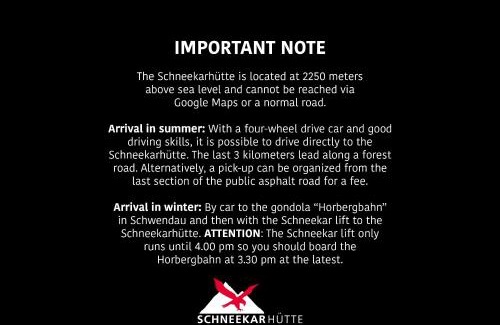 Schwendau Hotel | Schneekarhütte