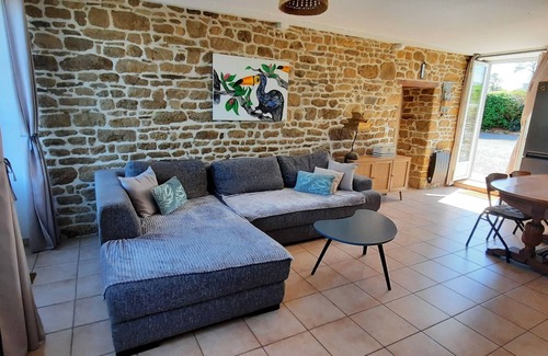 Saint-Broladre Cabaña | Colegial Bay, 3 ***, 6 personas, de la vieja escuela en Mont St Michel