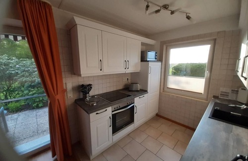 Uthwerdum Casa | Schroeder - vacaciones Abelitz - casa de campo, ducha, inodoro, 2 dormitorios