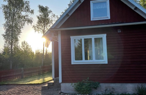 Emmaboda Apartamento | Schwedenhaus in Alleinlage und Seenähe