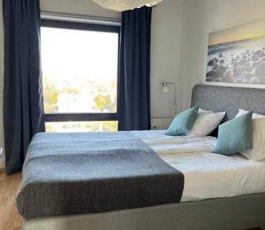 Beach Area Apartamento | Sea and city view apartment with sauna and balcony
