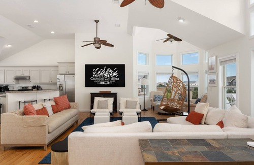 Whalehead Beach Casa | Sea Forevermore: Oceanside, Private Pool, 2 Hot Tubs, Elevator