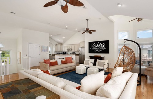 Whalehead Beach Casa | Sea Forevermore: Oceanside, Private Pool, 2 Hot Tubs, Elevator