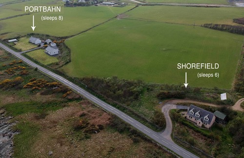 Islay Island Casa | Sea front family home, large garden, close to Port Charlotte, sleeps up to 8.