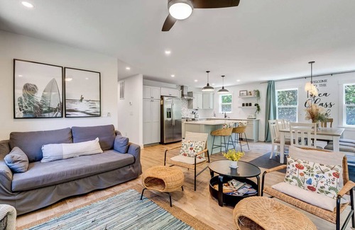 Southern Shores Casa | Sea Glass Shack | 2,025 ft to the beach | Private Pool and Hot Tub