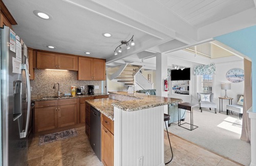 Duck Condominio | Sea Seeker 2 Bedroom Semi-Oceanfront Condo at Barrier Island Station