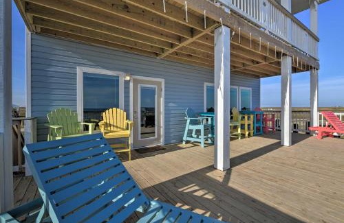 Freeport Casa | Sea Shell Chalet Oceanfront Surfside Beach Gem