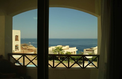 Sharm El Sheikh Apartamento | Apartamento con vistas al mar en un sitio de snorkel y buceo