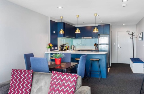 Auckland Central Business District Apartamento | Urban Horizon with sea views and pool