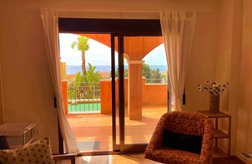Los Puertos Apartamento | Sea view apartment with garden Mojon Hills