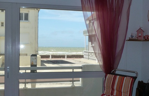 Fort-Mahon-Plage Apartamento | Vista al mar en Fort Mahon Plage en el estudio Somme para 4 personas