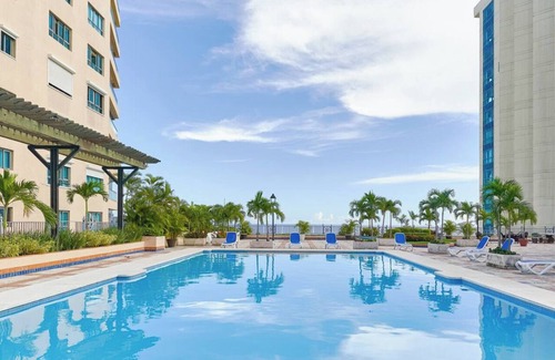 Ciudad Universitaria Apartamento | [Sea View-City Center Luxury] Swimming Pool-A/C-Wi-Fi